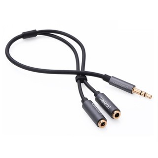 Cáp chia Audio 1 ra 2 chuẩn 3.5mm Ugreen 10532