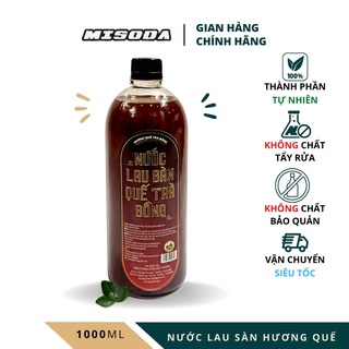 Nước lau sàn Hương Quế Trà Bồng Organic thiên nhiên diệt khuẩn 1000ml, xua đuổi côn trùng , an toàn cho da