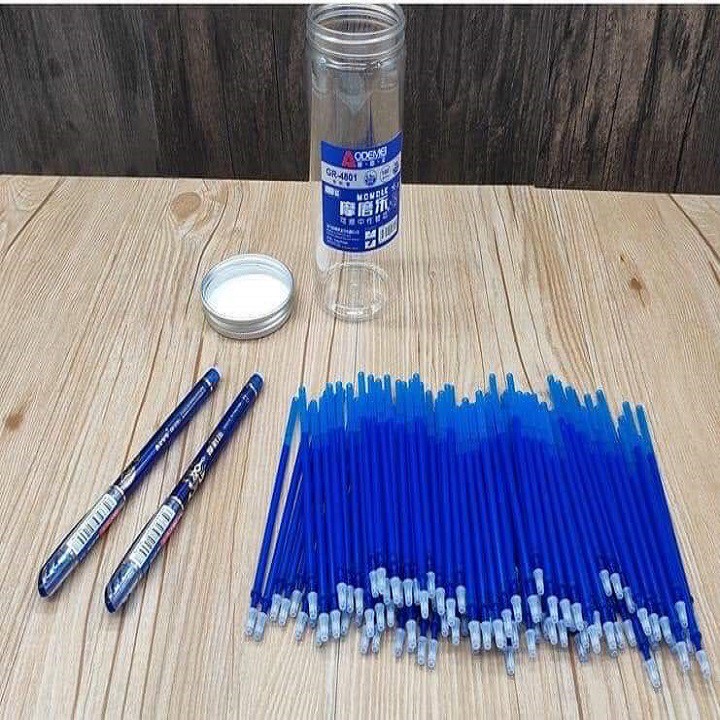 Bút bay mực  hộp 60 ngòi bút + 2 cây bút