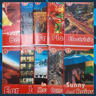 [Level 2] Oxford Read And Discover bộ 10c kèm file nghe giúp bé mở rộng vốn từ, các chủ đề xung quanh