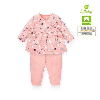 LULLABY - Bộ quần áo bé gái cổ tim NH118B NH109B