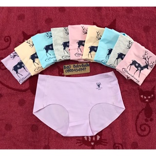 10 Quần lót cotton không đường may tuần lộc