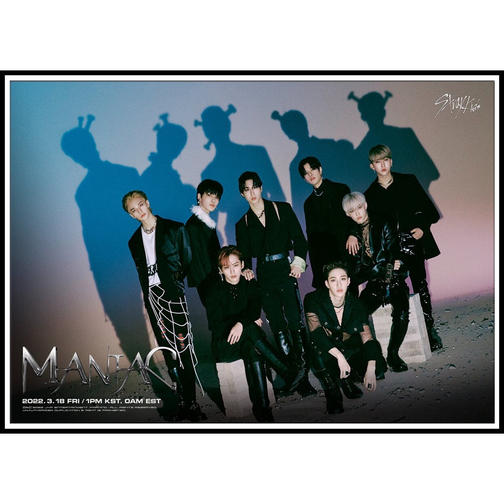 Poster Nhóm Nhạc Stray Kids KPOP Stray Kids Mới Chất Lượng Cao