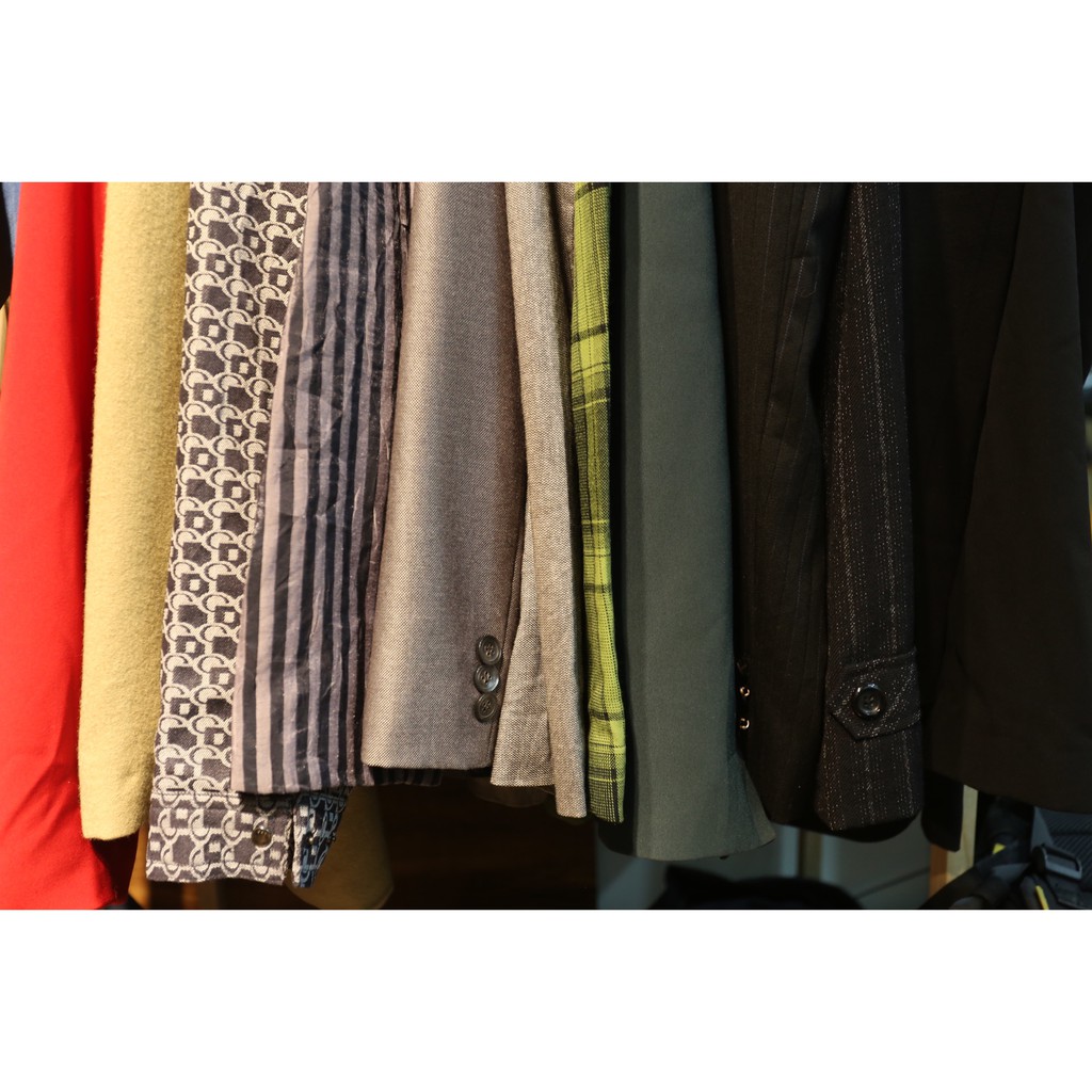 20 áo blazer 2hand nữ tông màu tối (blazer nữ secondhand đen/ xám/ xanh đen)  JACBLGS001 | BigBuy360 - bigbuy360.vn