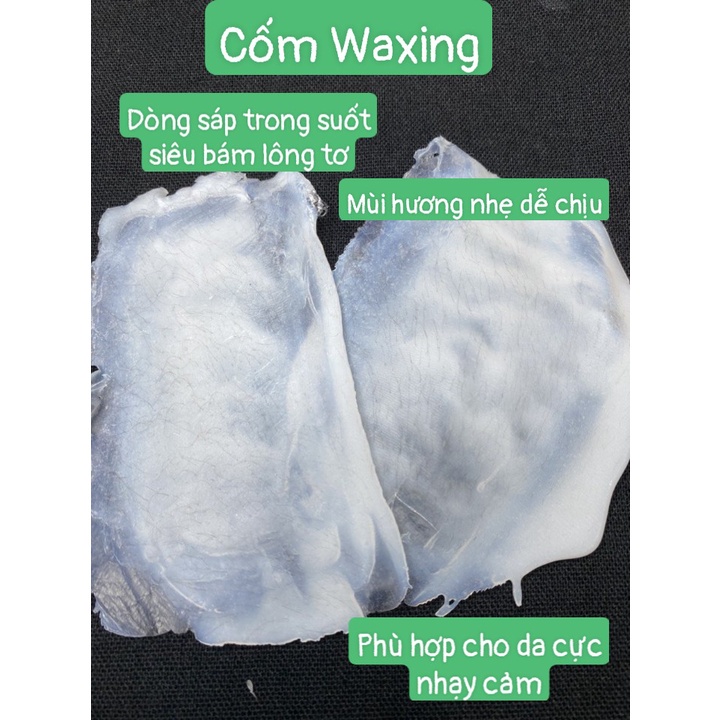 Combo Sáp wax lông Coconut + Chén silicon chống dính chịu nhiệt tốt dễ vệ sinh [Sáp cao cấp siêu bám lông]