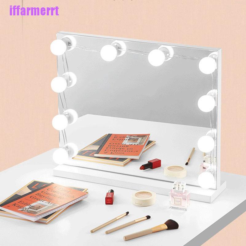 Đèn LED USB Gắn Gương Trang Điểm Phong Cách Hollywood