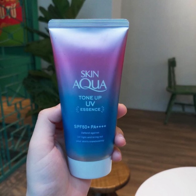 Kem chống nắng Skin Aqua Tone up UV SPF 50+ PA++++ 80gram Nội Địa Nhật