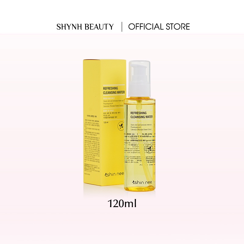 [Mã BMBAU50 giảm 7% đơn 99K] Nước tẩy trang rửa mặt Shin Nee Hoa Cúc Trà Xanh (120ml)