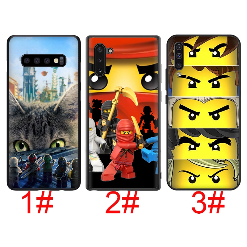 Ốp điện thoại mềm hình phim LEGO Ninjago S103 cho Samsung A9 A8 A7 A6 J8 J4 J6 2018 A5 2017 Note 8 9 10 Lite Plus