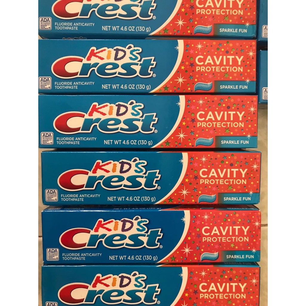 Kem đánh răng trẻ em Colgate, Crest Kid 130gr từ 5-10 tuổi, chuẩn Mỹ [Date 3/2024]