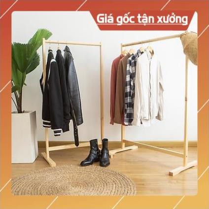 [FREESHIP- HÀNG ĐẸP] Giá Treo Quần Áo Gỗ sNoiThat.vn 1 tầng| Nội thất lắp ráp- Cây treo quần áo kiểu hàn|