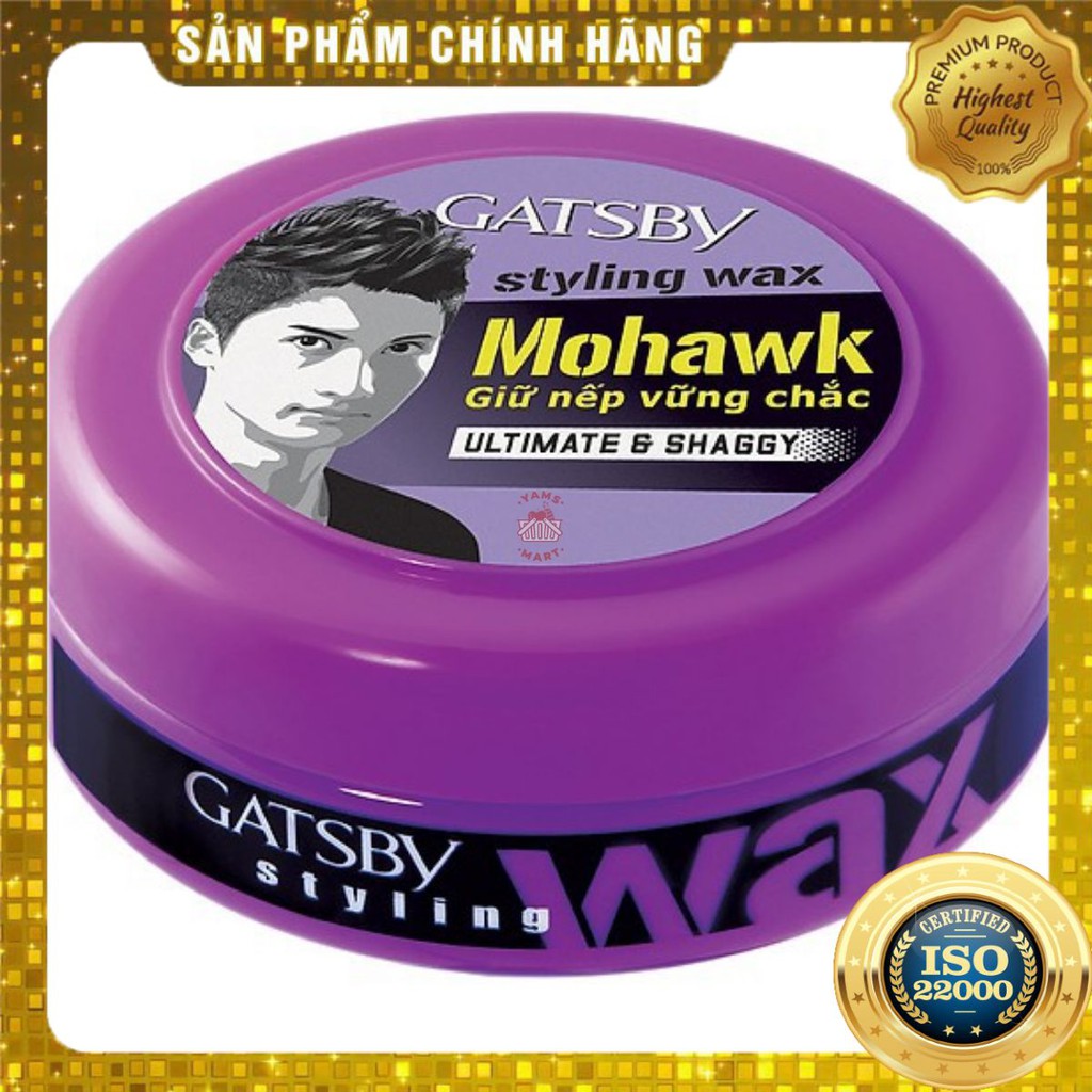 [ Yams Mart ] Wax Tạo Kiểu Tóc Gatsby – U&S Tím