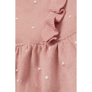 [Au.th]Váy len chấm bi H&M sz 6-18M form to