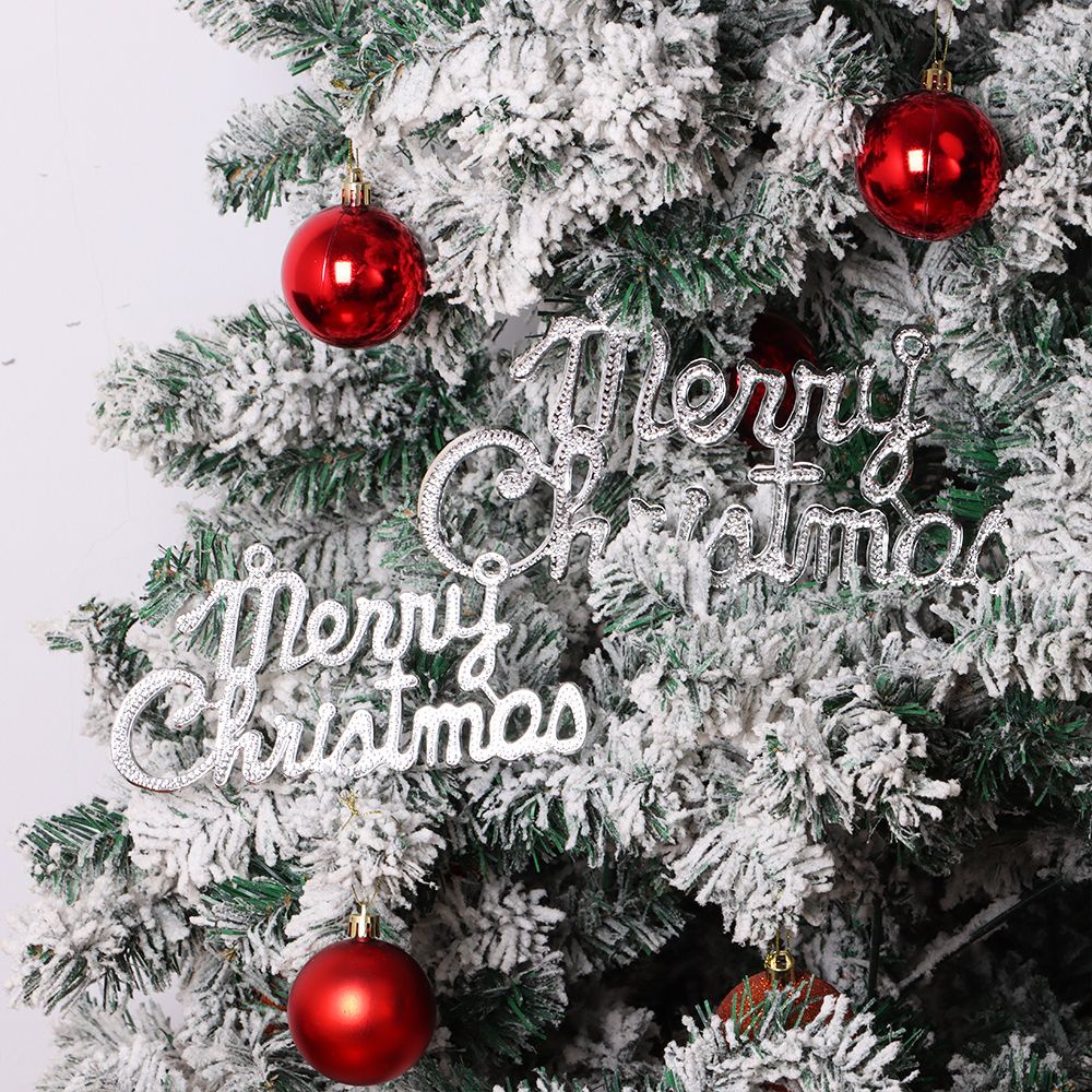 Phụ Kiện Treo Trang Trí Cây Thông Giáng Sinh Hình Chữ Merry Christmas Nhiều Màu Sắc Diy