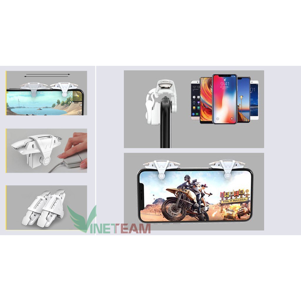 Nút bắn Pubg Freefire M9/Chicken king/X10 ♥️ Nút bấm Pubg Phụ kiện chơi Pubg Mobile