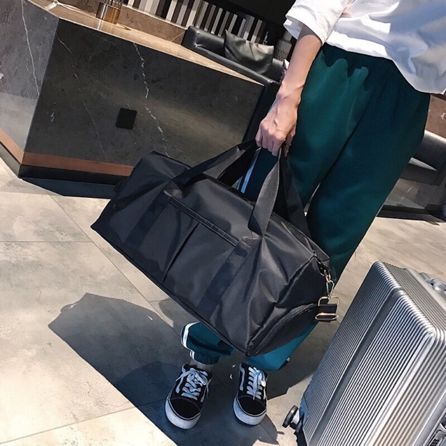 Túi du lịch Korea trơn chị Ngân