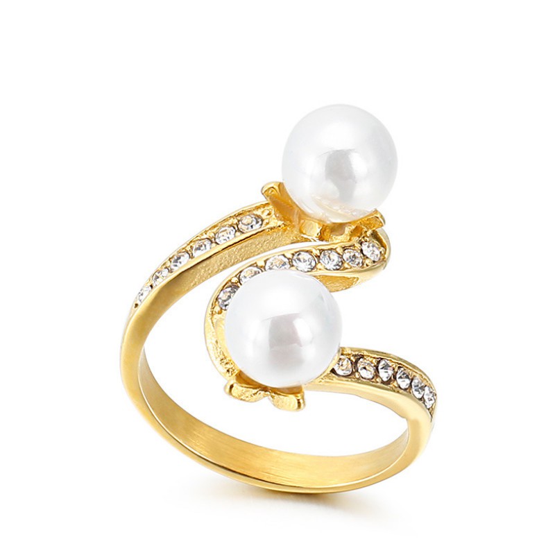 Nhẫn Nữ Sang Trọng Titan Ko Đen TT 3749