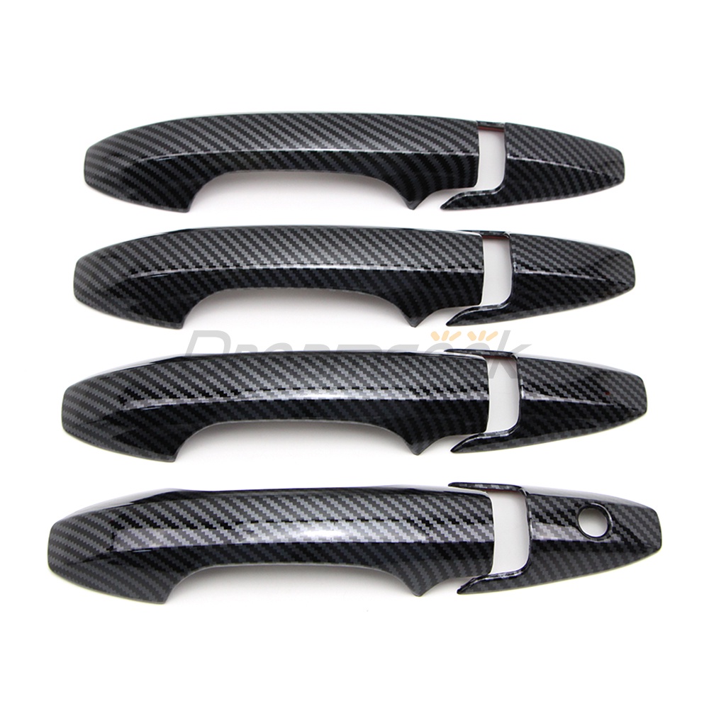 Khung Viền Tay Nắm Cửa Bằng Crom / Sợi Carbon Cho Honda CR-V CRV 2007 2008 2009 2010 2011