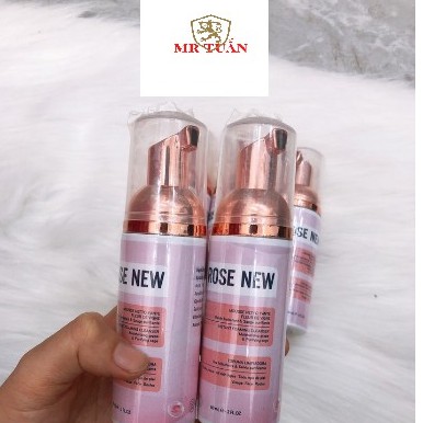 Chai vệ sinh mi ROSE NEW 60ml. dụng cụ nối mi mr Tuấn.