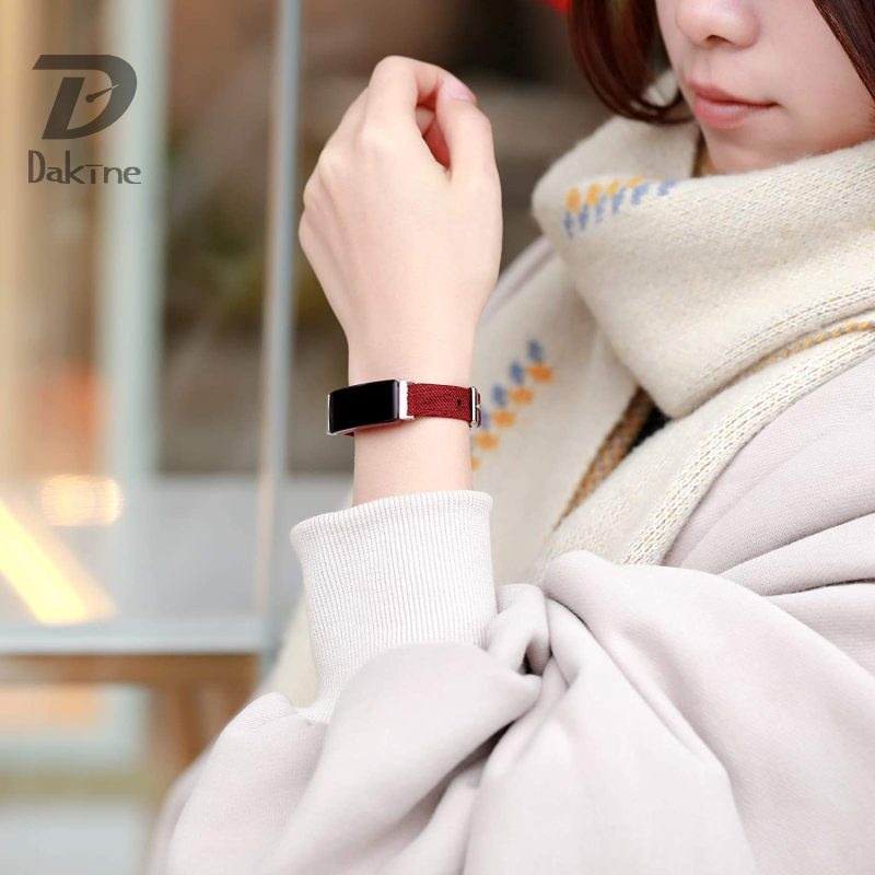 Dây đeo thay thế cho đồng hồ Fitbit Inspire HR/Inspire/Inspire 2 bằng vải canvas