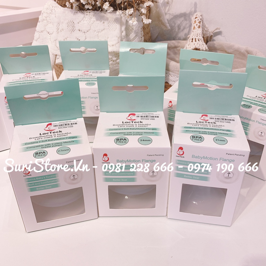 Phễu hút sữa Lac Teck (set 2)