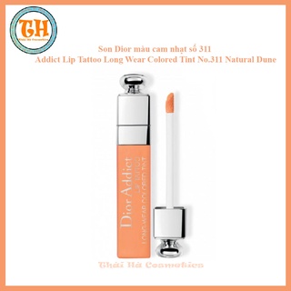 SON DIOR LIP TATTOO MÀU 311 Natural Dune Màu cam UNBOX