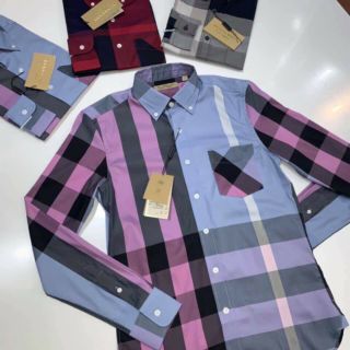 ÁO SơMi kẻ Burberry
