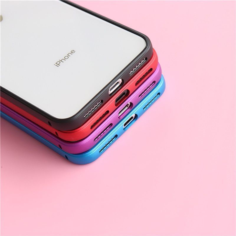 Ốp Điện Thoại Hợp Kim Nhôm Chống Sốc Cho Iphone 12 13Pro 11 / 7 / 8P 6 XsMax