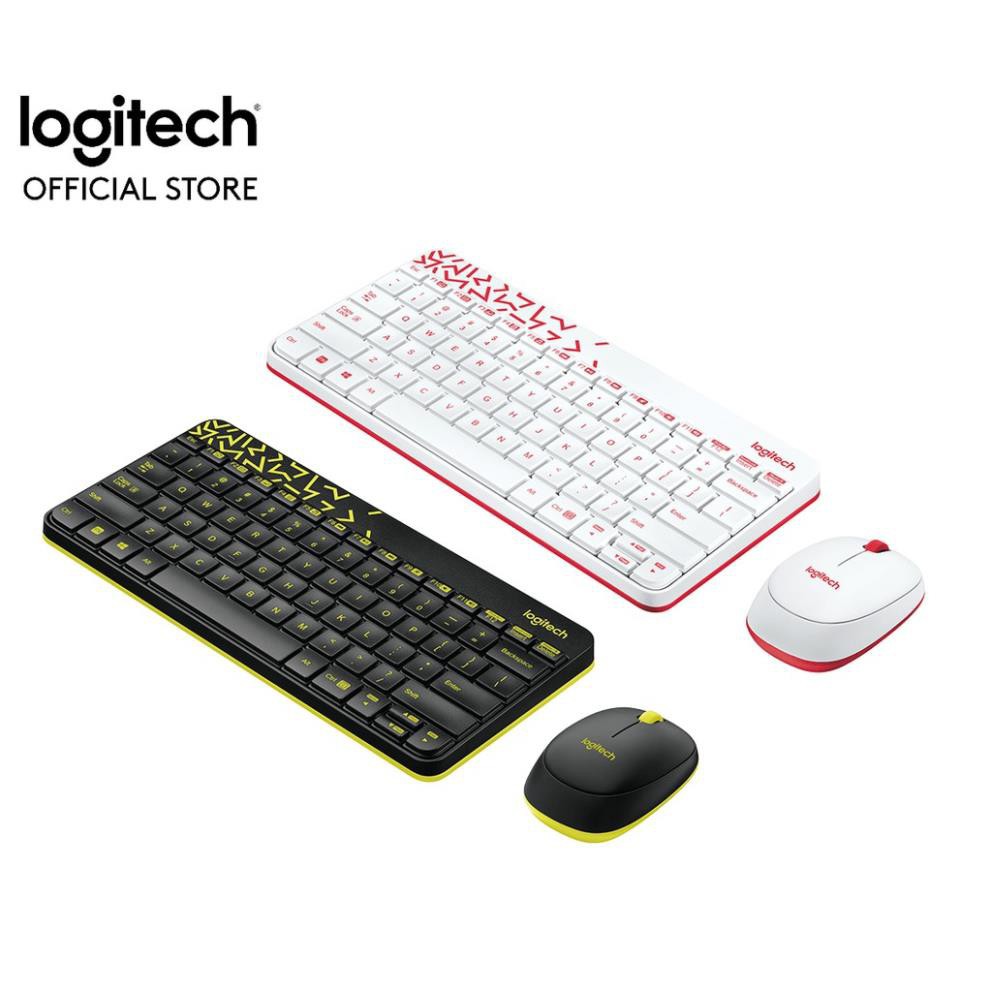 Bộ bàn phím chuột không dây Logitech MK240 Nano - Không dây 2.4Ghz - Hàng Chính Hãng - Bảo Hành 3 Năm