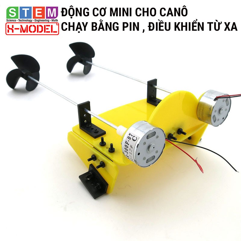 Đồ chơi thông minh,sáng tạo STEM Mô hình Động cơ mini canô X-MODEL ST50 cho bé, Đồ chơi trẻ em DIY |Giáo dục STEM, STEAM