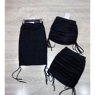 Chân váy dây rút