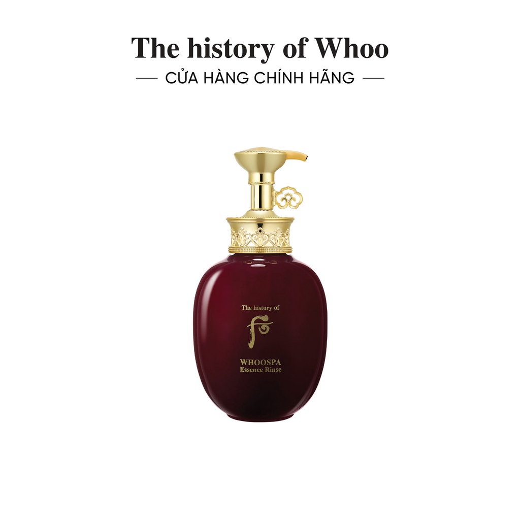 [Mã COSLUX05 giảm 120K]Dầu xả thảo dược Đông y dưỡng và duy trì màu tóc The history of Whoo WhooSpa Essence Rinse 350ml