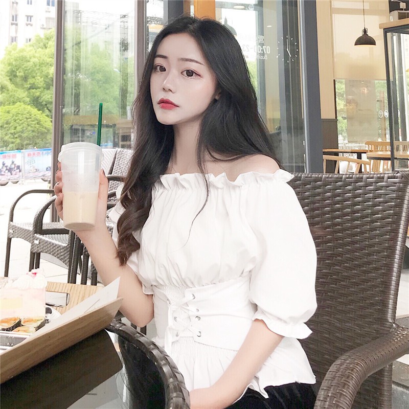 ÁO SƠ MI NỮ THẮT EO ULZZANG | BigBuy360 - bigbuy360.vn