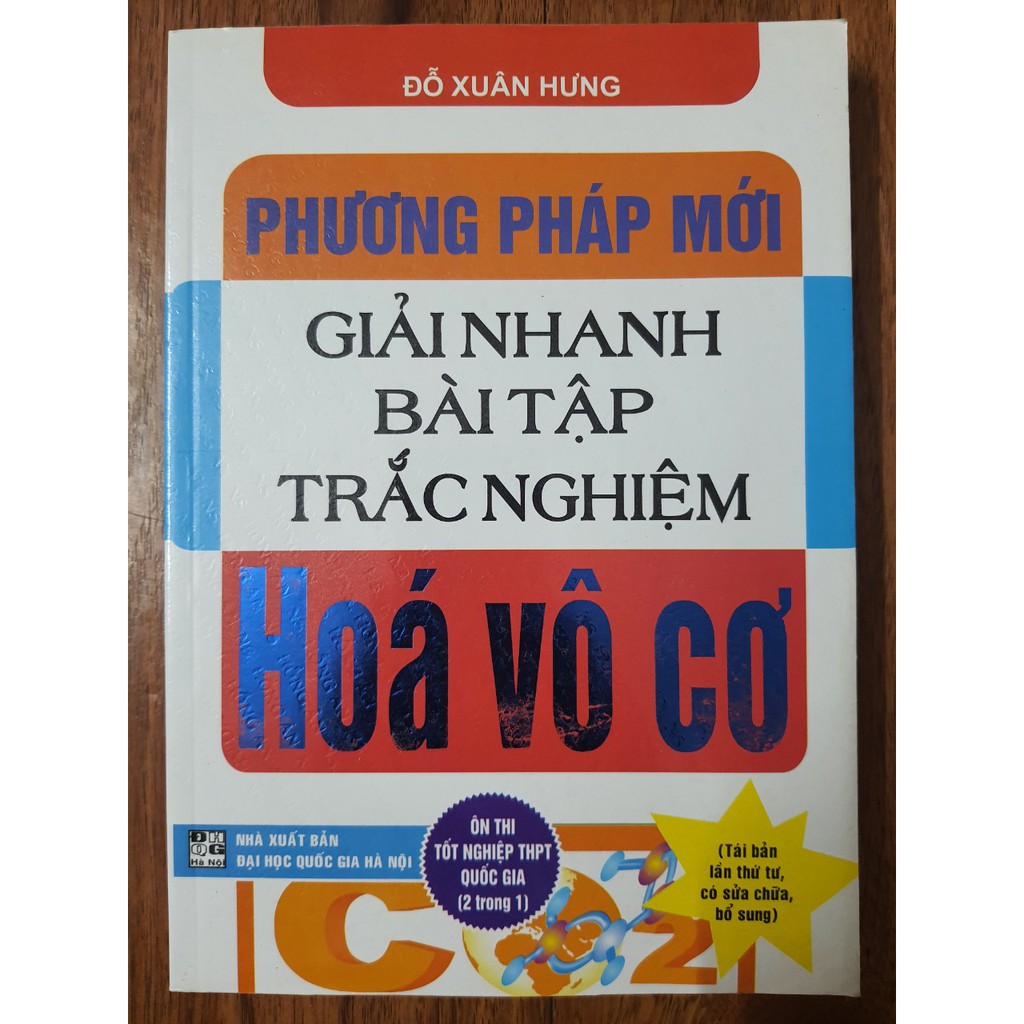 Sách - Phương pháp mới giải nhanh bài tập trắc nghiệm Hoá vô cơ