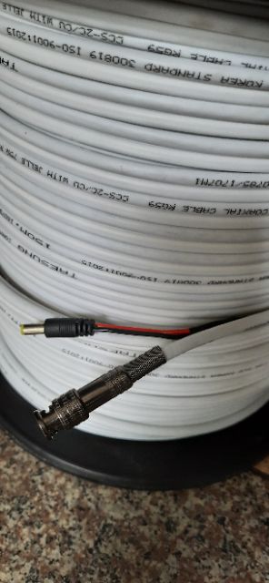 Dây liền nguồn camera đồng dầu đấu sẵn 2 rắc 10m | BigBuy360 - bigbuy360.vn