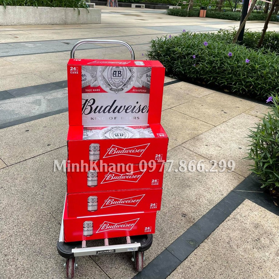 Bia chuẩn xịn budweiser 330ml thùng 24 lon