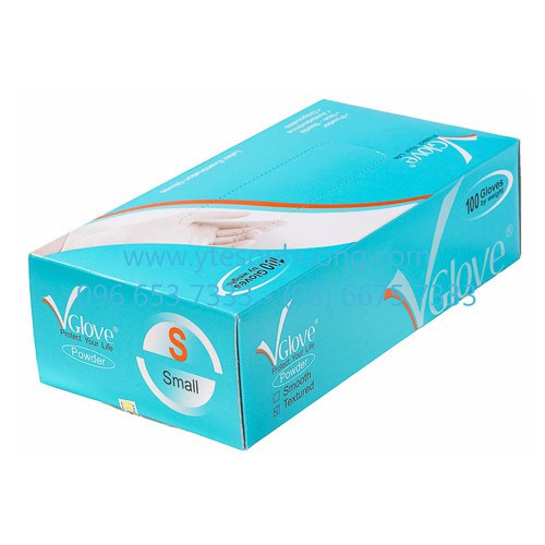 Găng tay y tế Vglove có bột