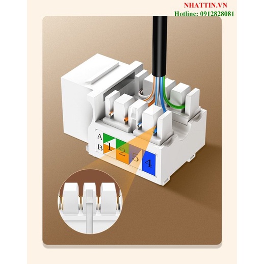 Mặt và hạt mạng âm tường Ugreen 80178, Ugreen 80180 cao cấp