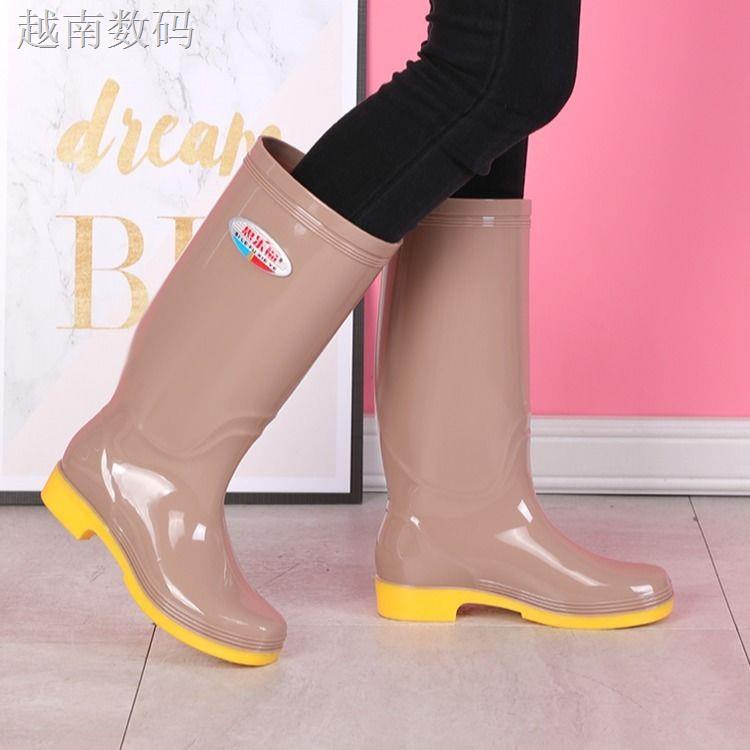 Giày Bốt Đi Mưa Cổ Cao Nhanh Khô Chống Thấm Nước Chống Trượt Cho Nữ | BigBuy360 - bigbuy360.vn