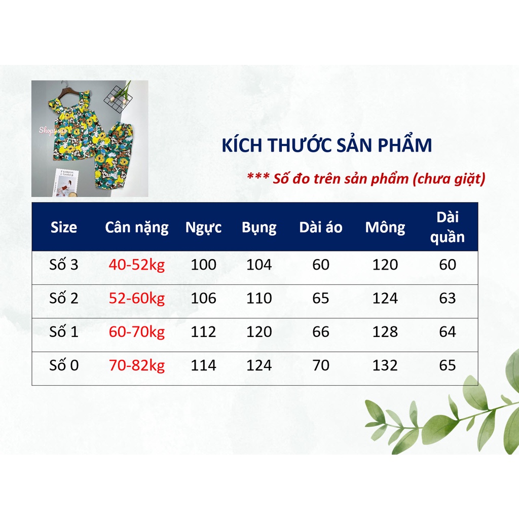 Bộ lanh mặc nhà, đồ bộ tole nữ SHOP5SAO lửng cánh tiên