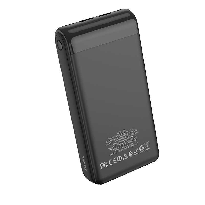 Pin Sạc Dự Phòng HOCO J59A-20.000mAh Có Màn Hình LED,2Cổng Sạc Vào,2 Cổng Sạc Ra DC5A-2.0A