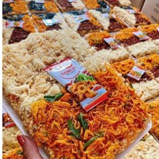 Cơm cháy mix đủ vị đặc biệt ngon mê ly