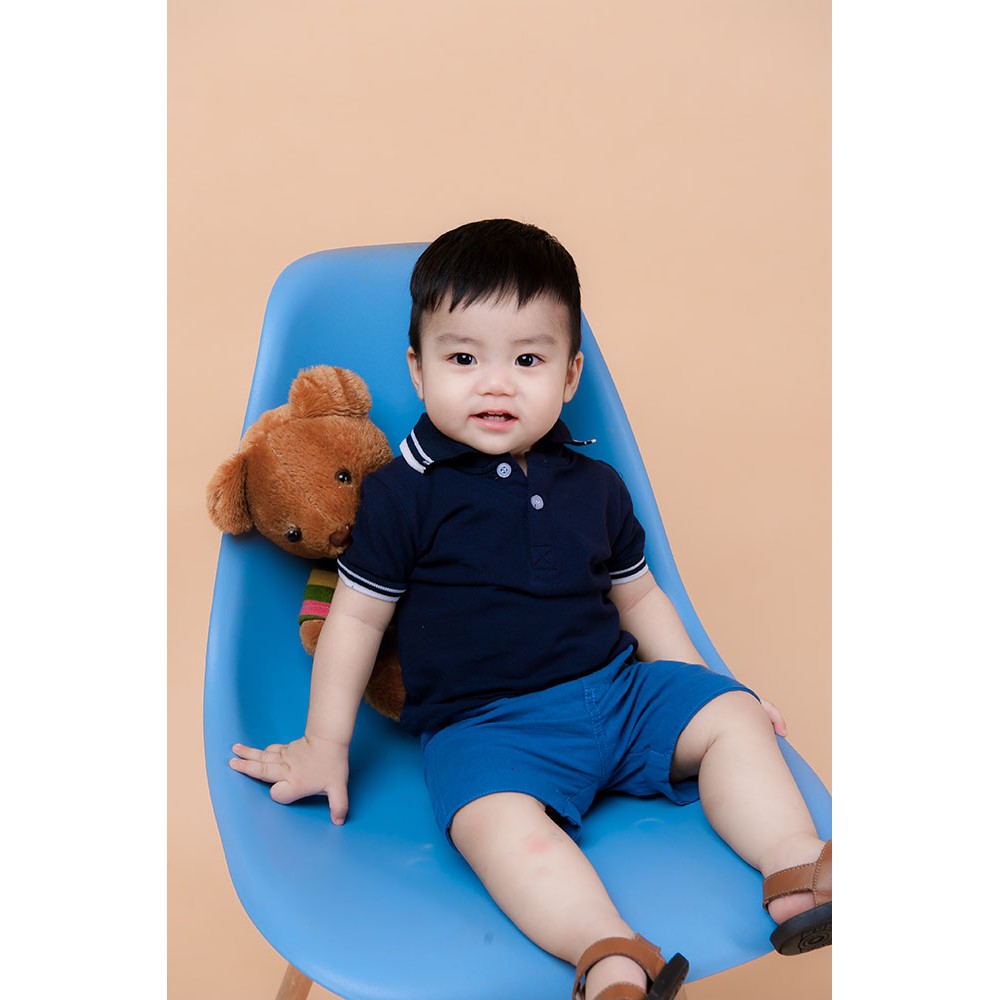 Áo Polo Baloo Shop bé trai bé gái áo thun có cổ chất liệu cotton cao cấp co dãn 4 chiều cực đẹp cho các bé