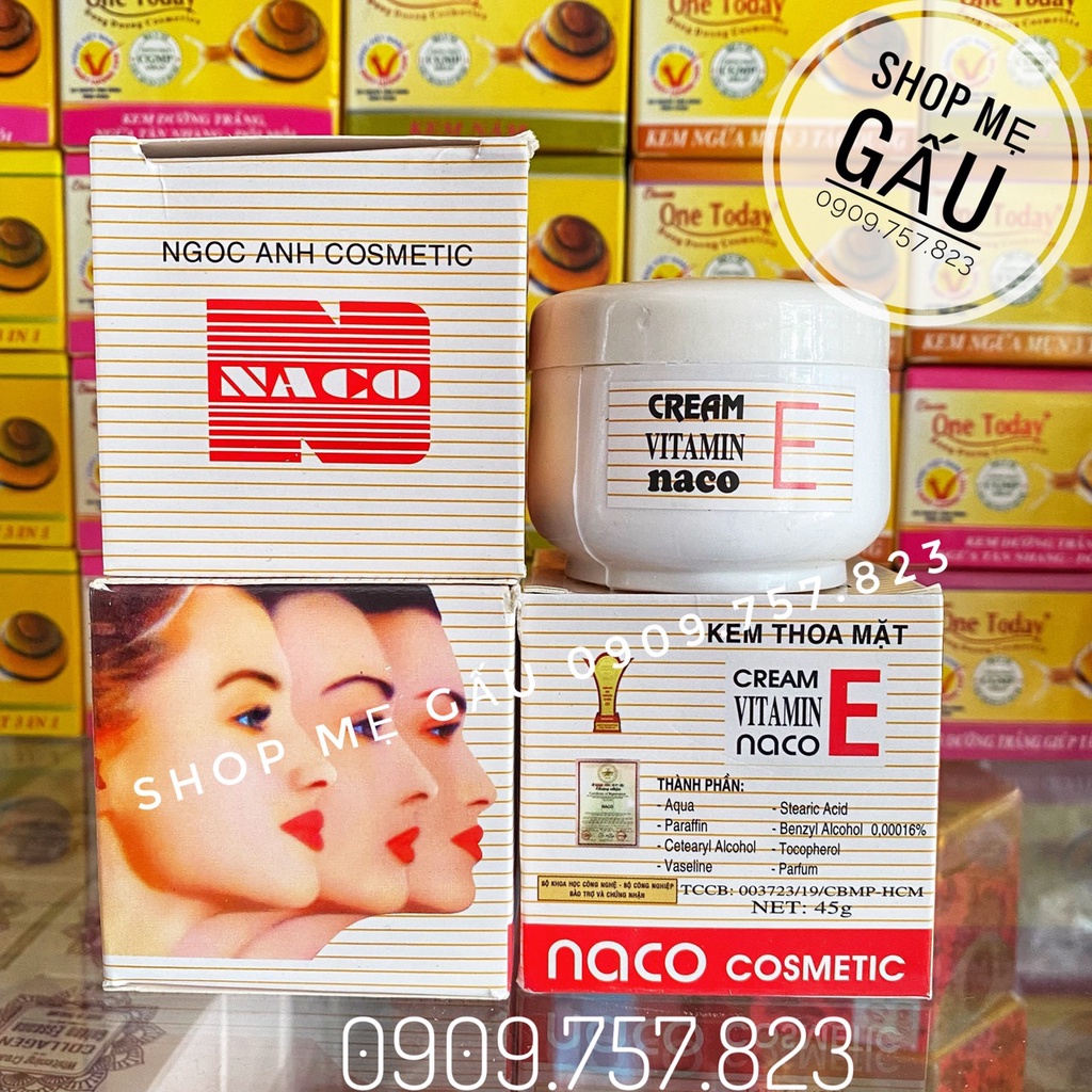 Lố 10h kem vitamin e naco