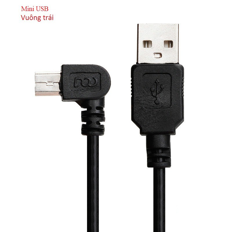 Dây nguồn cho camera hành trình Mini, Micro USB dài 3,5m