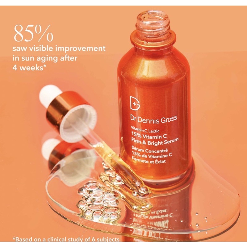 Tinh Chất Dưỡng Trắng Chống Lão Hóa Dr Dennis Gross C + Collagen Brighten & Vitamin C