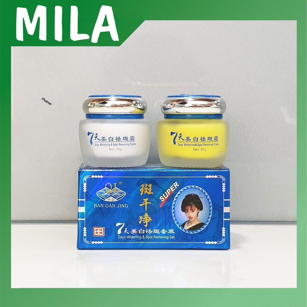 Kem nám QL Qian Li, chuyên làm mờ nám tàn nhang và dưỡng trắng da ngày đêm.