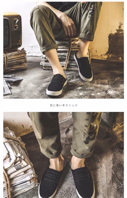 Giày lười nam, giày đạp gót nam, sneakers nam | BigBuy360 - bigbuy360.vn