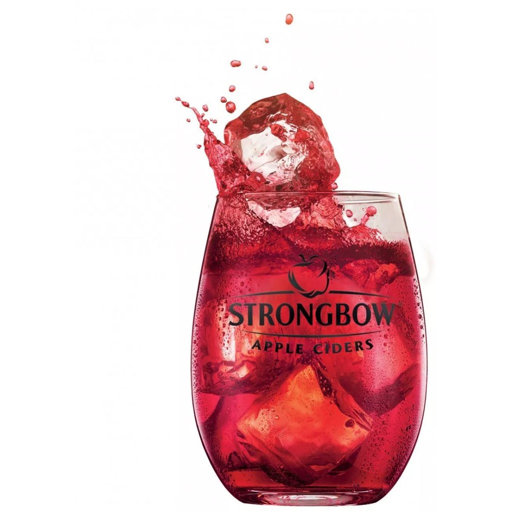 Thùng 24 chai Strongbow dâu đen 330ml