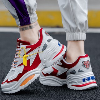 ⚡FLASH SALE⚡ Giày Sneaker Nam 2019 Giày Thể Thao Nam Đỏ- Phong Cách Hàn Quốc - Men'n Sport  D01